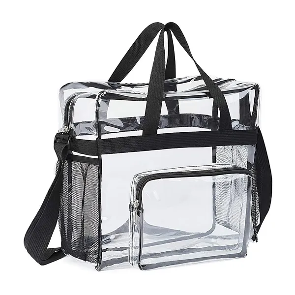 Clear stadium crossbody bag