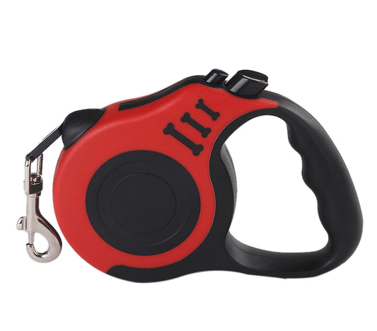 16.5FT Automatic Retractable Dog Leash Pet Collar Automatic Walking Lead