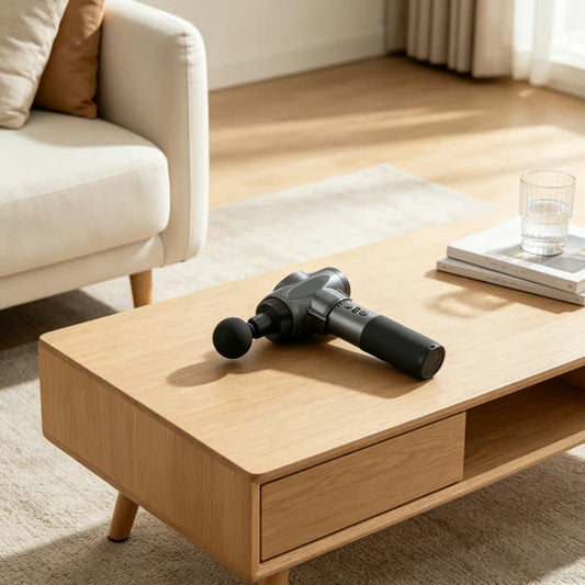 Deep tissue percussion massage gun