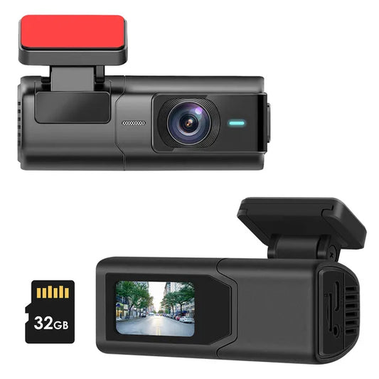 Hd front dash cam with ips screen