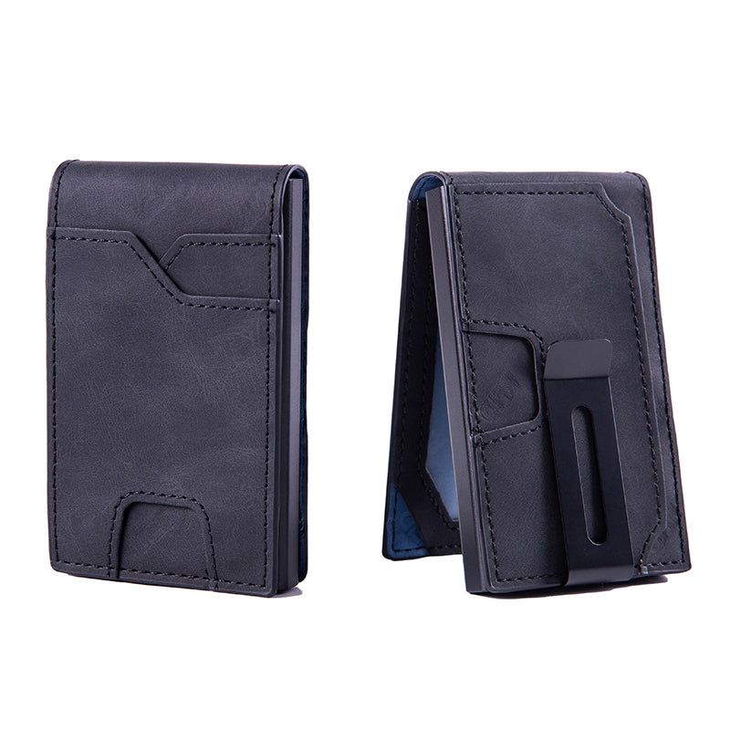 Pop up card holder wallet