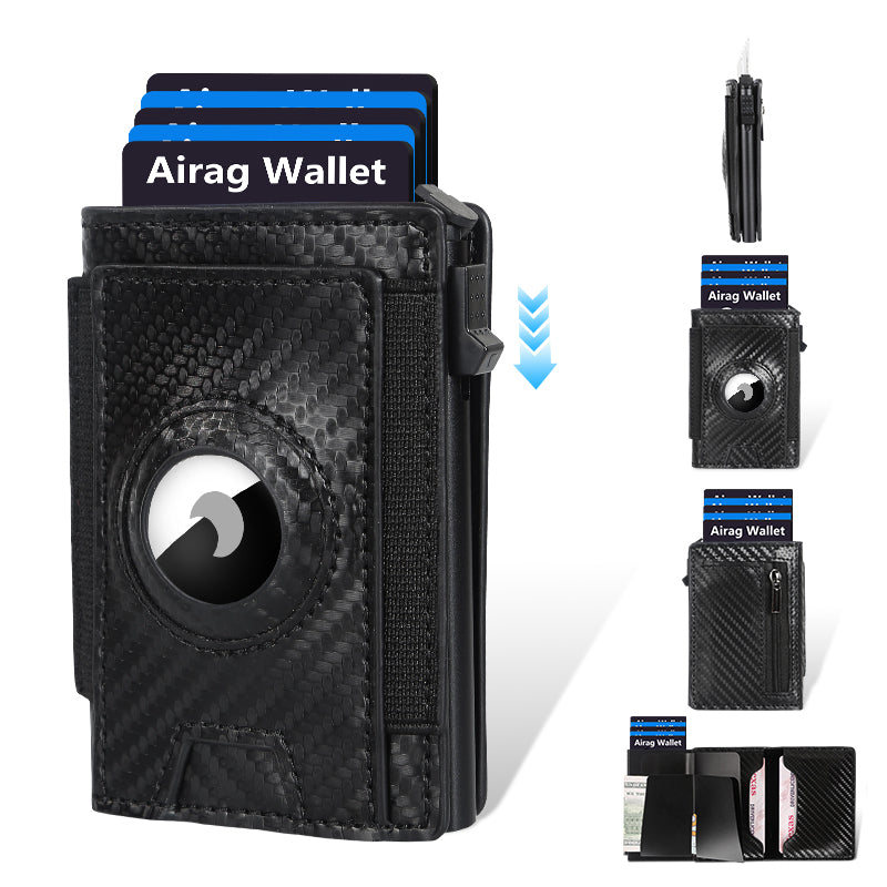 Aluminum card ejection wallet