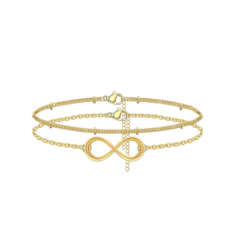 Dainty gold bracelet