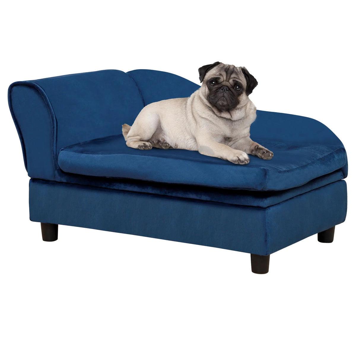 Pet sofa bed with storage