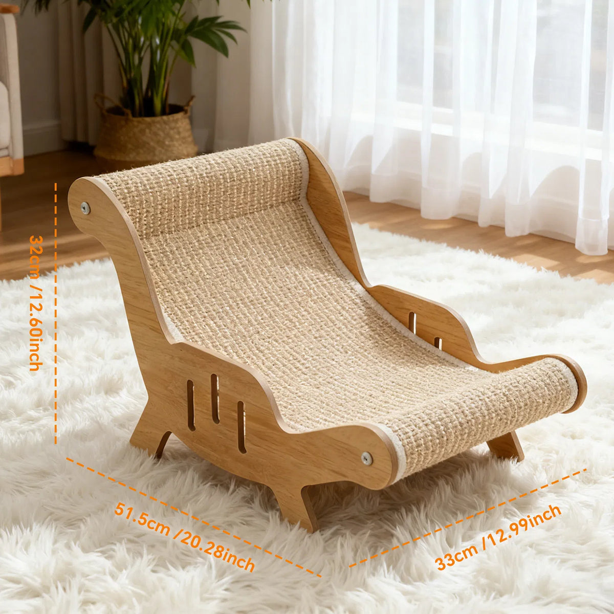 Sisal cat lounge chair