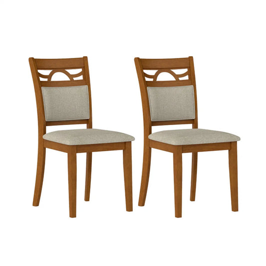 Padded dining chairs