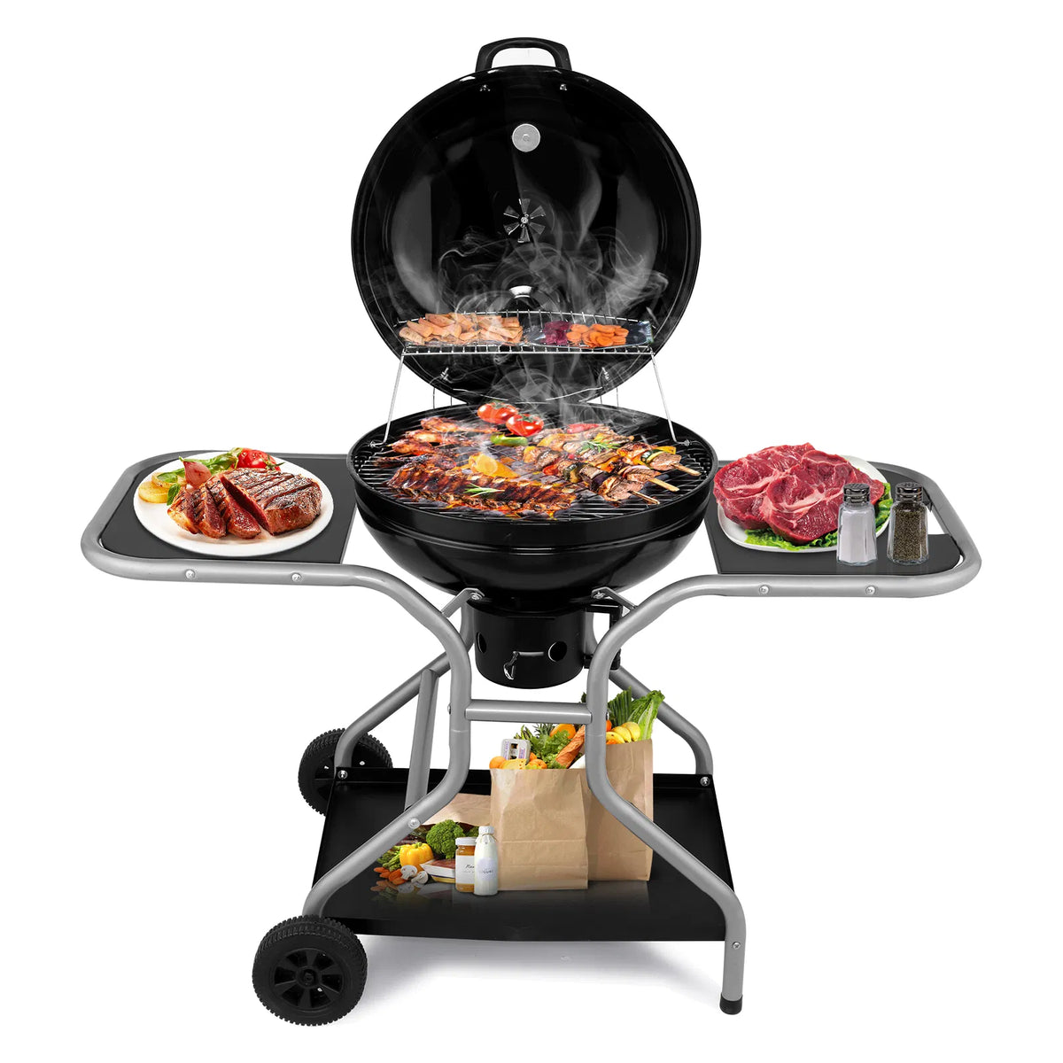 Kettle charcoal grill