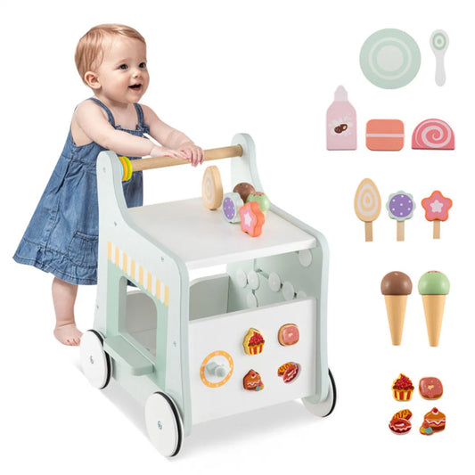 2 in 1 baby activity walker