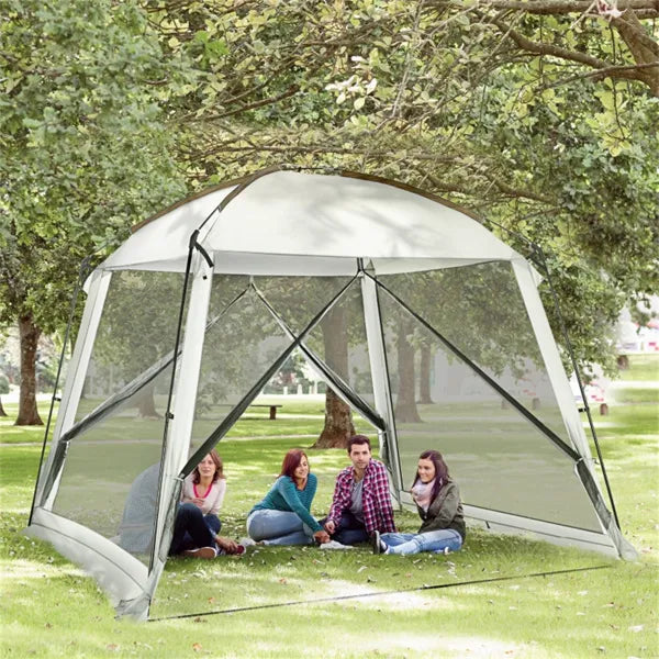 Outdoor party tent