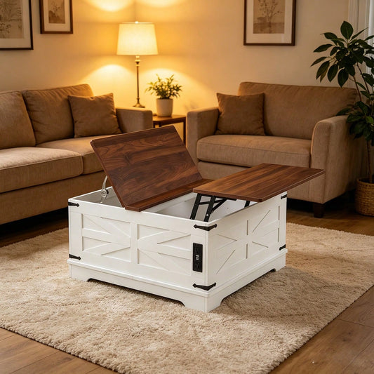 Lift top coffee table