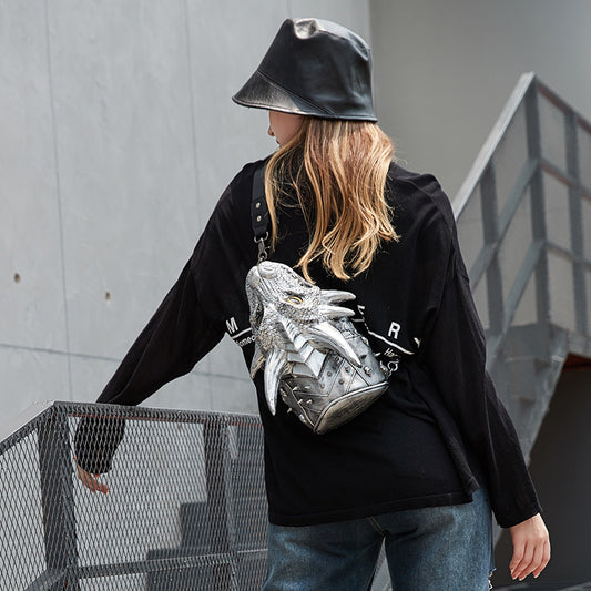 Chain crossbody shoulder bag