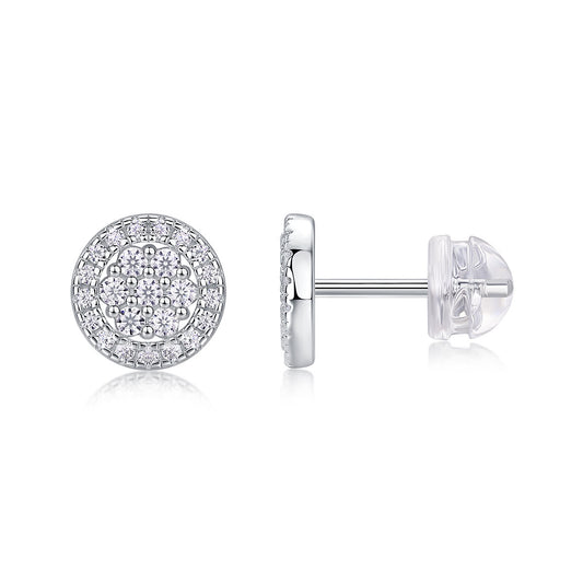 Cosmic conjecture moissanite sterling silver jewelry set