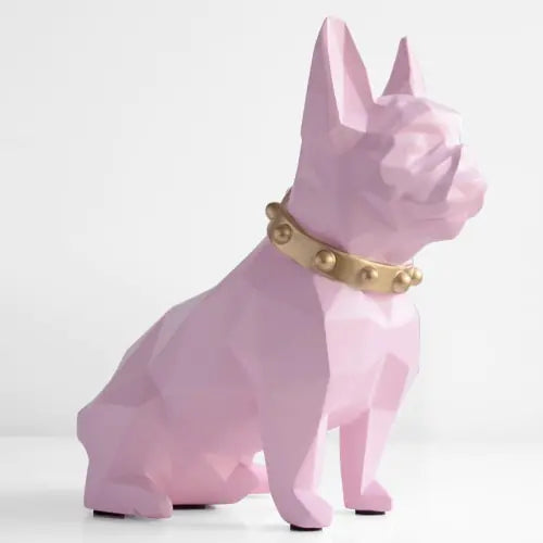 French Bulldog Coin Bank, Piggy Bank, Money Box Nordic Style Simple Geometric Lucky Dog Resin Piggy Bank Adult Children, Bank Coin, Luxury Bank Coin, Saving