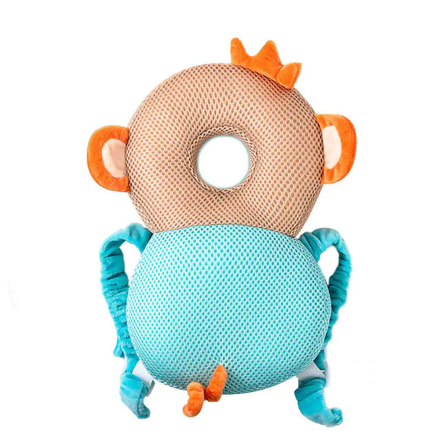 Baby Anti-Fall Headrest, Baby Head Protector, Toddles Head Safety Pad Cushion, Adjustable Toddlers Head Safety Pad Cushion Backpack, Baby Back, Raydn Baby Pack