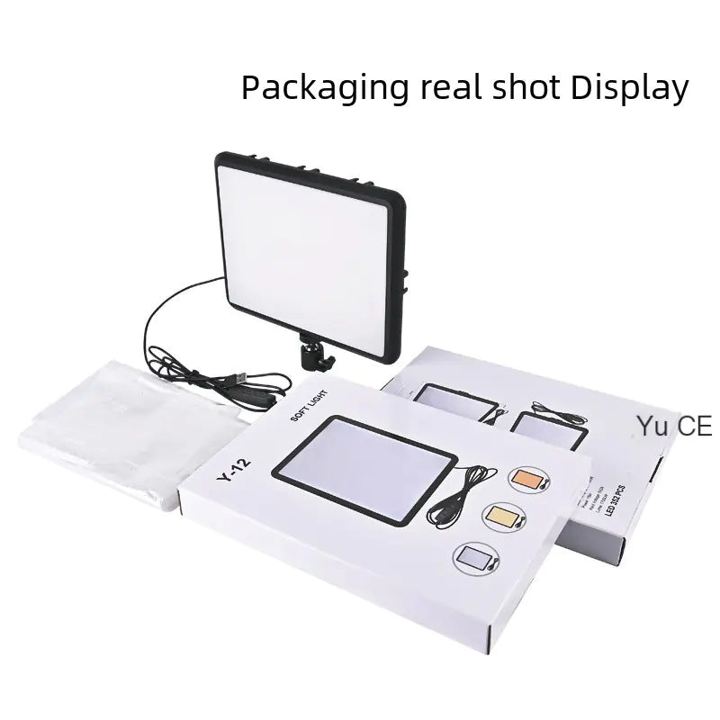 8-Inch LED Live Streaming Light and Photography Panel