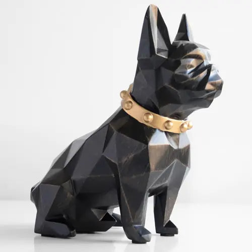 French Bulldog Coin Bank, Piggy Bank, Money Box Nordic Style Simple Geometric Lucky Dog Resin Piggy Bank Adult Children, Bank Coin, Luxury Bank Coin, Saving