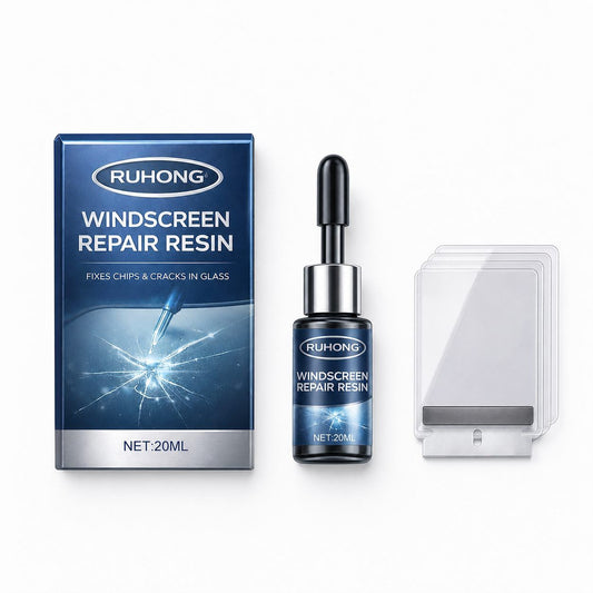 Windshield crack repair liquid