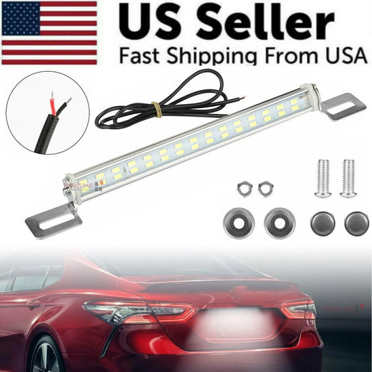 License plate LED back up light