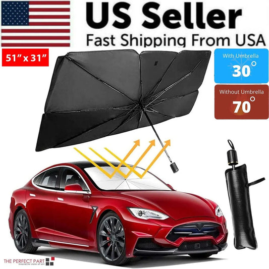 51 inch umbrella windshield sun shade