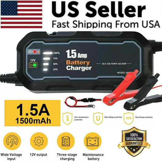 12V car battery trickle charger
