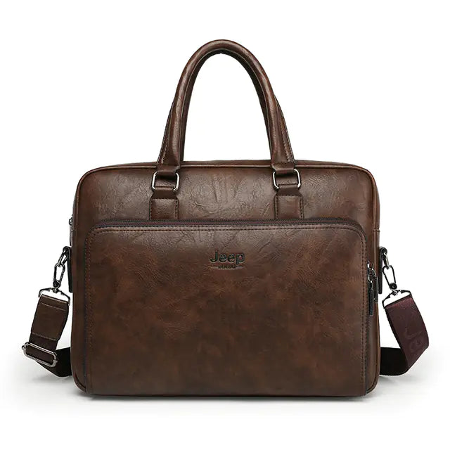 High-Quality Men's Briefcase with Large Capacity