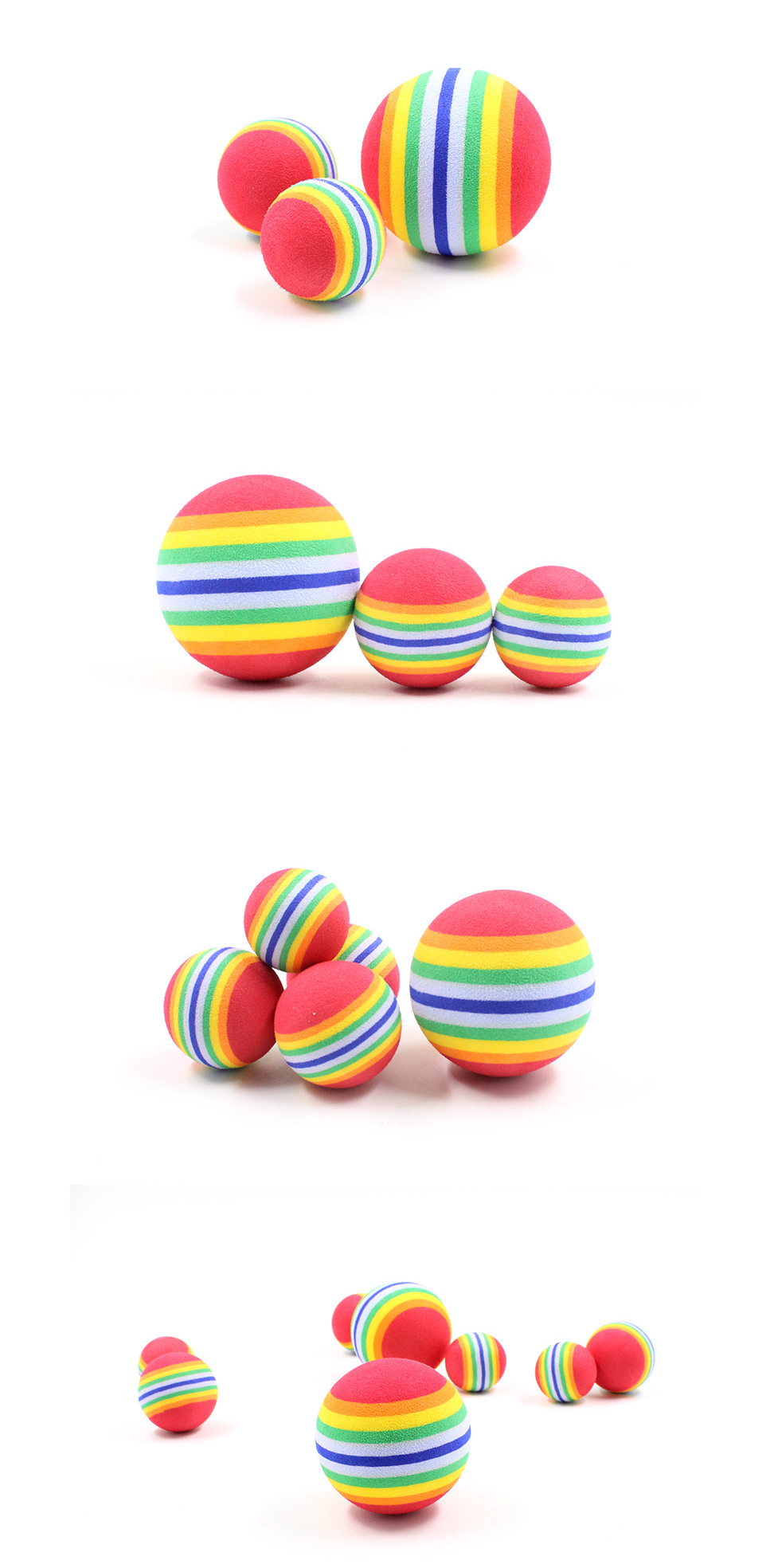 Foam Toy Cotton Balls (Set of 3)