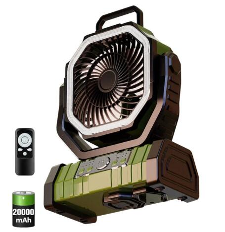 BreezeBuddy Rechargeable Fan Light (One Set)