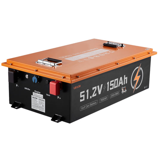 48V 150Ah LiFePO4 golf cart battery kit