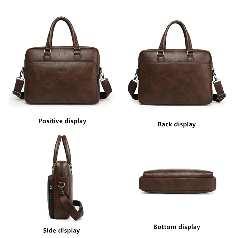High-Quality Men's Briefcase with Large Capacity