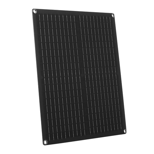 30W 12V Solar Panel Battery Charger, Trickle Charger Maintainer With Smart Controller, IP67 Waterproof