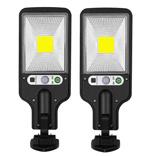2PCS Outdoor Solar Motion Sensor Light LED Yard Garden Wall Lamp