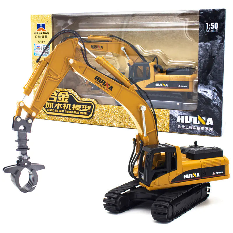 Alloy Engineering Vehicle Model Toy for Kids 1:50