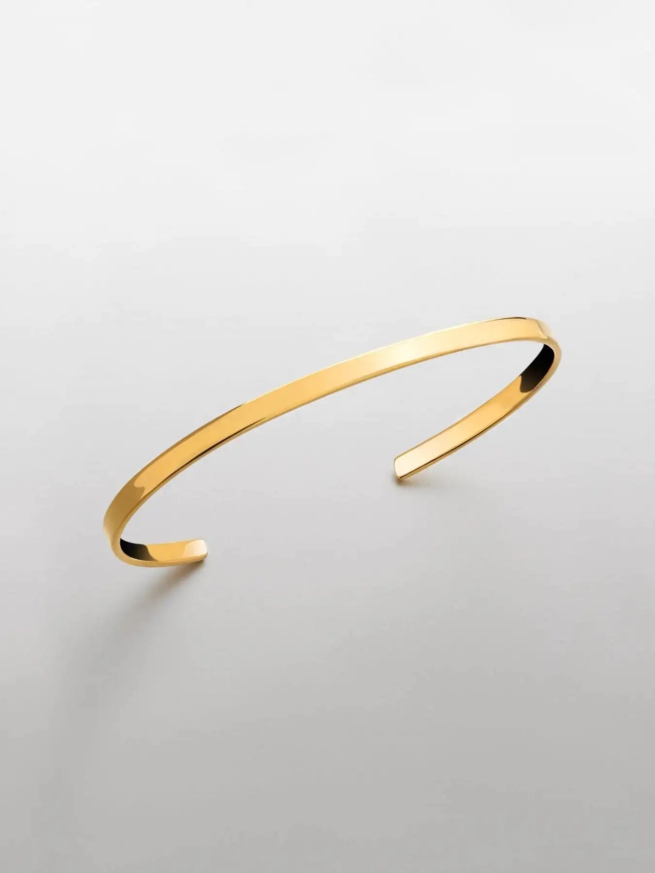 Minimal Unisize Cuff, Moodear Gold Bracelet Women, Men Bracelet