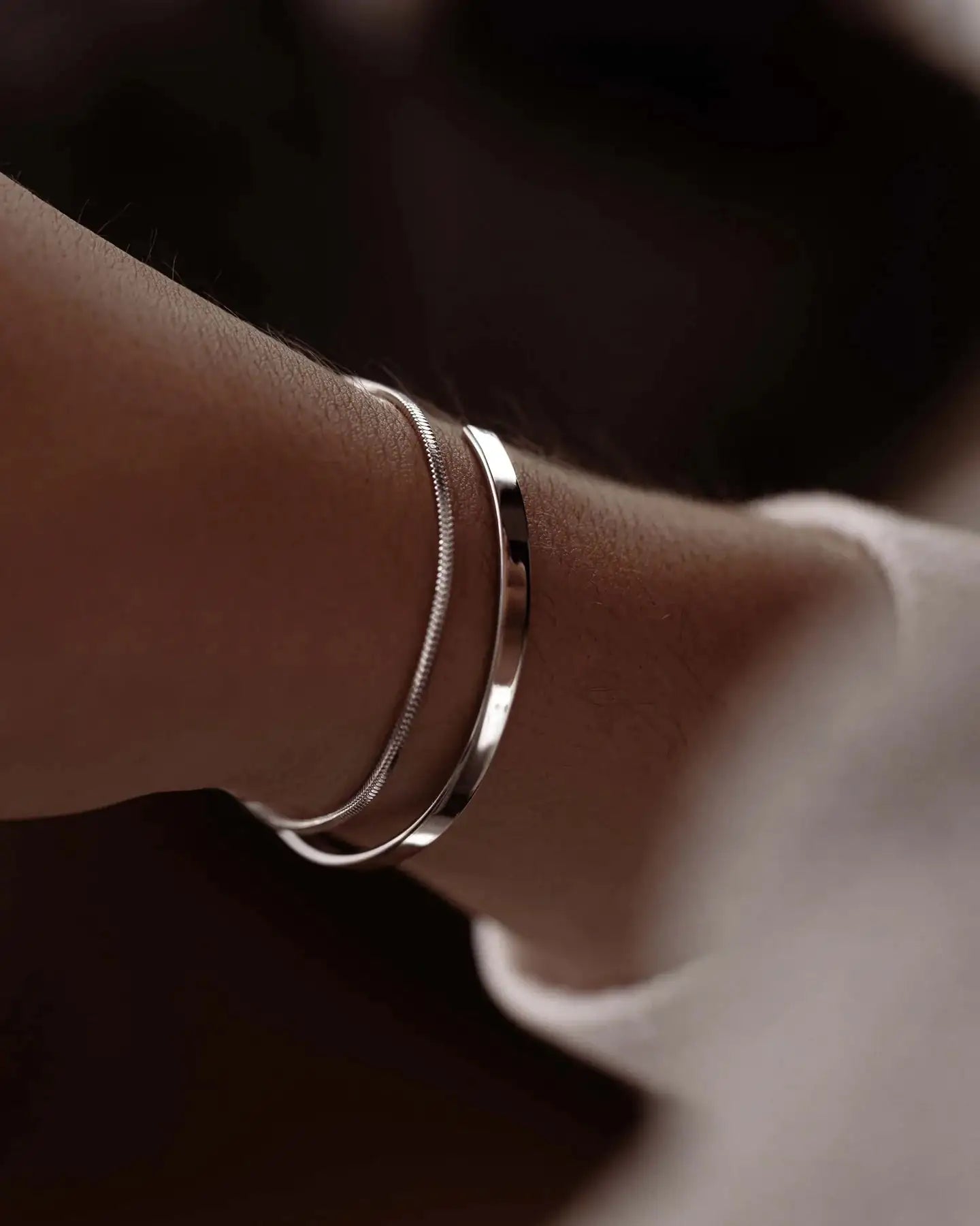 Minimal Unisize Cuff, Moodear Gold Bracelet Women, Men Bracelet